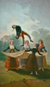 Francisco goya Painting - El Maniquí de Paja Francisco de Goya